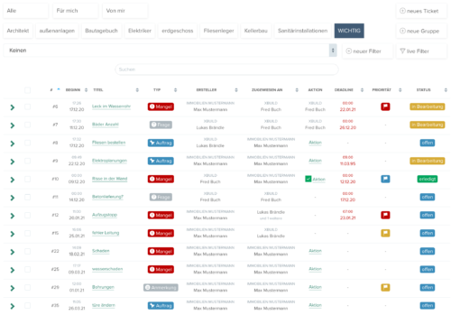 Bausoftware Tickets XBuild Bausoftware Tickets XBuild